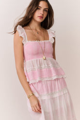 Eugene Mixed Print Cotton Top | Loveshackfancy sale