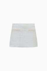 Sonda Sequin Tweed Mini Skirt | Loveshackfancy for sale