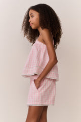 Tween Georgie Gingham Shorts | Loveshackfancy sale