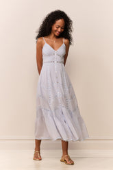 Esilda Heritage Cotton Midi Dress | Loveshackfancy near me
