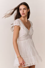 Edena Cotton Victorian Mini Dress | Loveshackfancy US