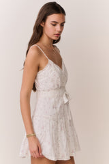 Sibelle Floral Embroidered Cotton Mini Dress | Loveshackfancy on sale