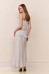 Sylette Chiffon Striped Maxi Skirt | Loveshackfancy near me