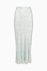 Kalo Silk-Blend Floral Maxi Skirt | Loveshackfancy near me