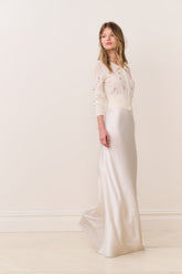 Maurine Satin Maxi Skirt | Loveshackfancy online