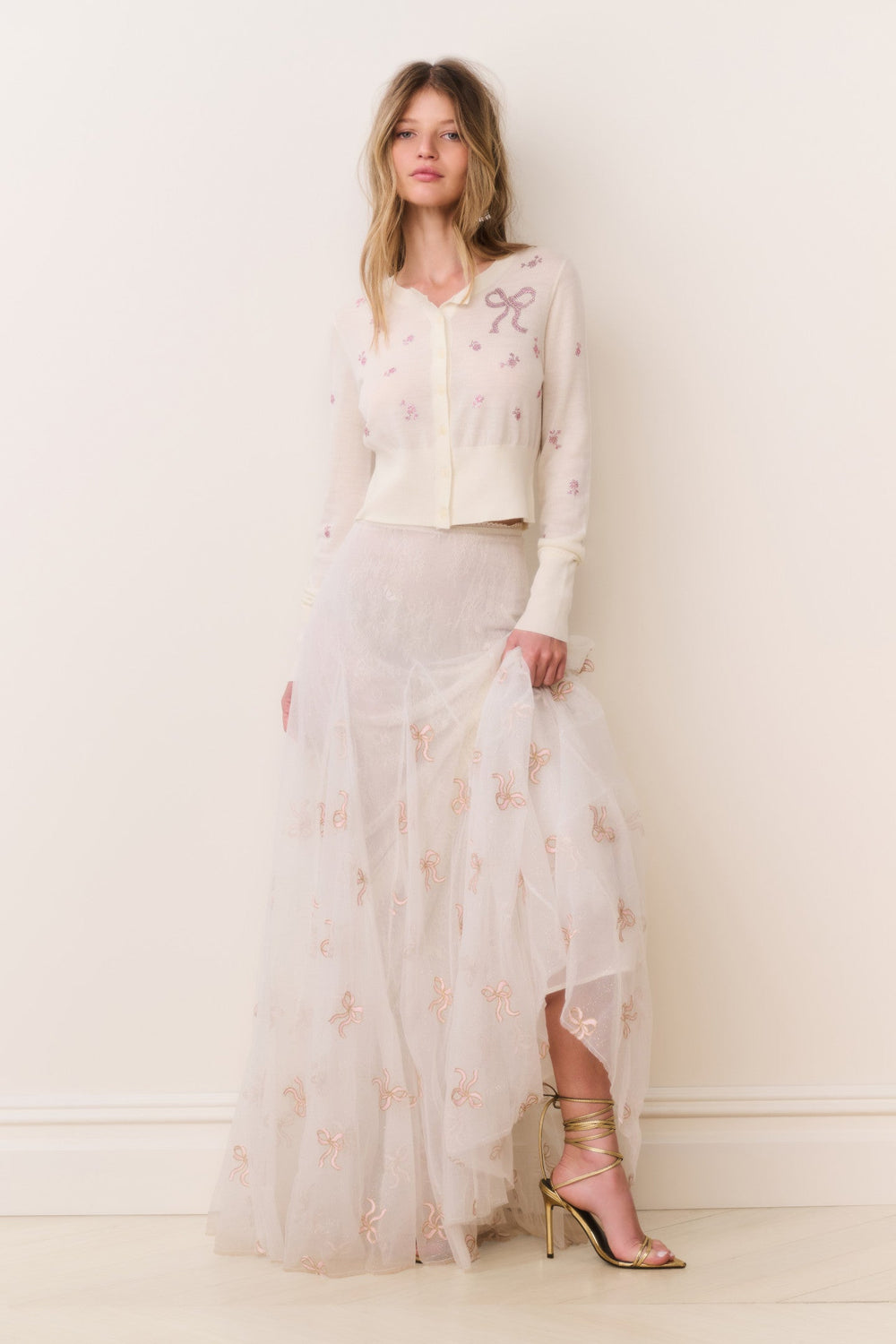 Lomani Secret Crush Tulle Maxi Skirt | Loveshackfancy for sale