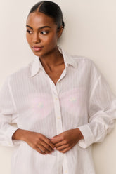 Montane Embroidered Cotton Shirt | Loveshackfancy discount
