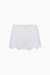 Lavendine Lace Mini Shorts | Loveshackfancy US