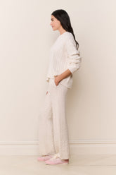 Fraya Cable Knit Lounge Pant | Loveshackfancy outlet