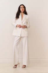 Enly Wool-Blend Wide Leg Pant | Loveshackfancy for sale