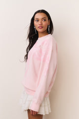 Palo Sequin Bow Fleece Pullover | Loveshackfancy for sale