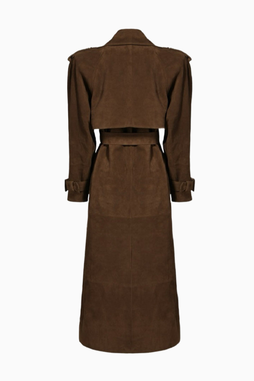 Susanna Chow Madison Suede Trench | Loveshackfancy discount