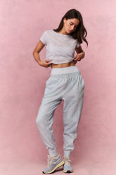 Lolana Cotton Oversized Sweatpants | Loveshackfancy on sale