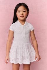 Little Girls Courtley Eyelet Active Dress | Loveshackfancy US