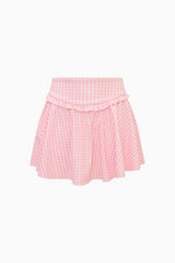 Tween Gingham Shanonly Active Skort | Loveshackfancy near me