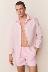 Hudley Pink Unisex Shirt | Loveshackfancy for sale