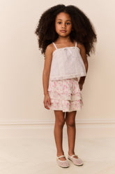 Little Girls Blooming Floral Billie Skirt | Loveshackfancy for sale