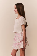 Tween Floral Blooms Billie Skirt | Loveshackfancy on sale
