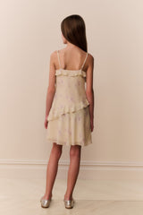 Tween Lomina Floral Chiffon Dress | Loveshackfancy online