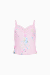 Tween Lirena Satin Floral Top | Loveshackfancy sale