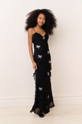 Tween Mini Rialto Crystal Bow Dress | Loveshackfancy for sale
