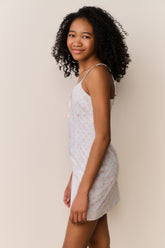 Tween Velasca Floral Cotton Mini Dress | Loveshackfancy outlet