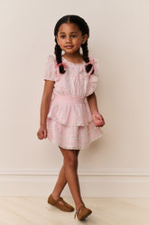 Little Girls Jaime Lace-Trimmed Cotton Dress | Loveshackfancy discount