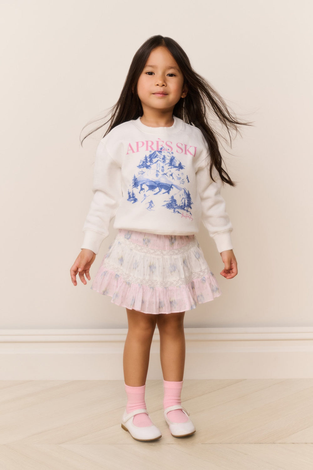 Little Girls Amethyst Ski Pullover | Loveshackfancy outlet