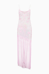 Evalette Floral Fringe Maxi Dress | Loveshackfancy sale