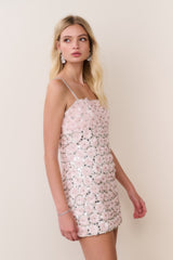 Katarina Floral Embellished Mini Dress | Loveshackfancy near me