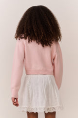 Tween Jayne Bow Embroidered Cardigan | Loveshackfancy discount