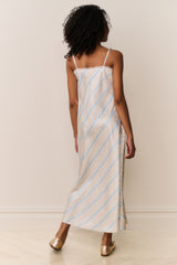 Tween Adelise Floral Stripe Maxi Dress | Loveshackfancy US