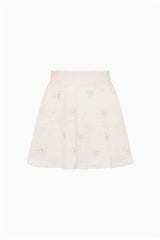 Tween Silano Crystal Bow Cotton Skirt | Loveshackfancy US