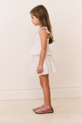 Little Girls Melsy Crystal Bow Cotton Top | Loveshackfancy discount
