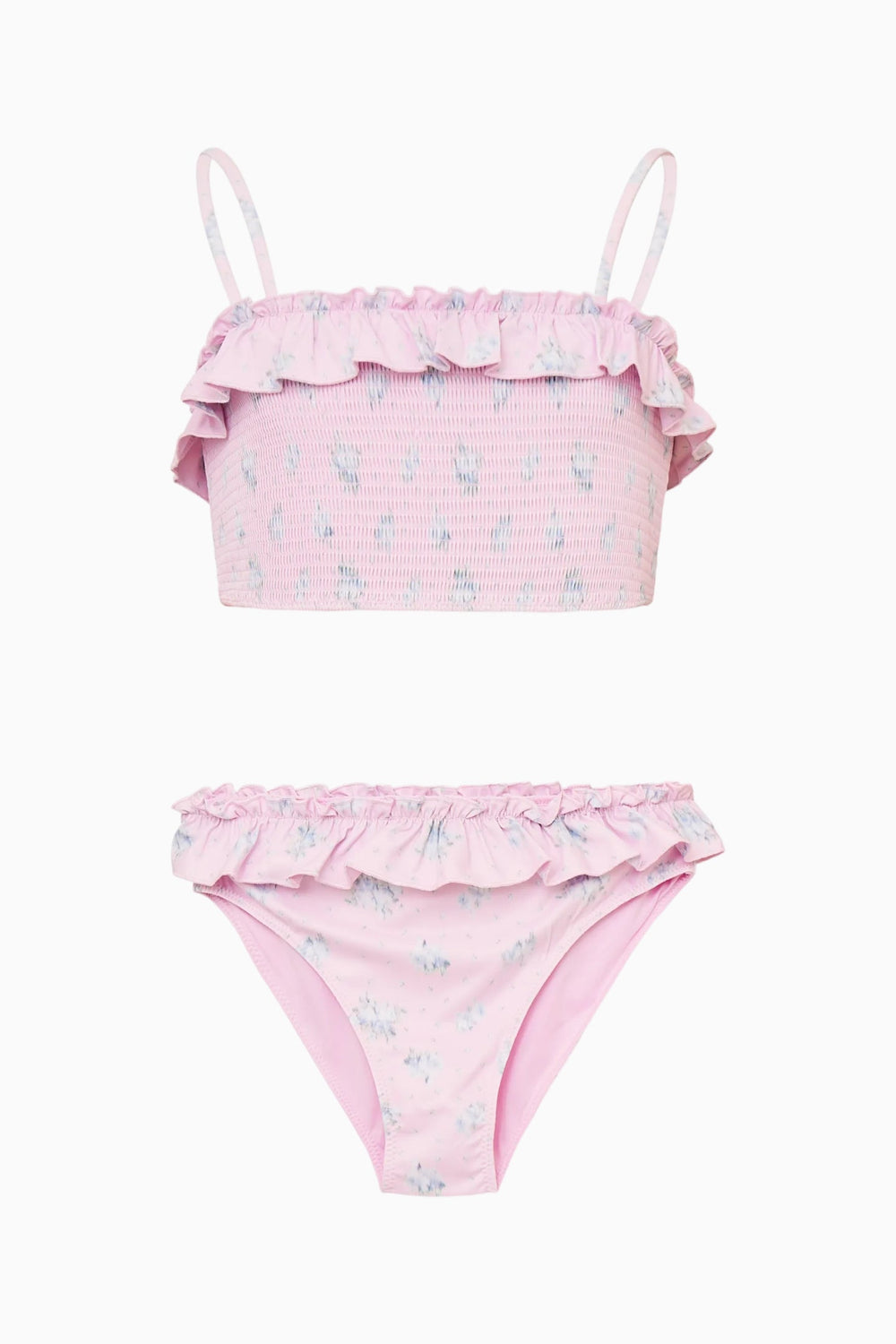 Little Girls Penni Smocked Floral Bikini | Loveshackfancy US