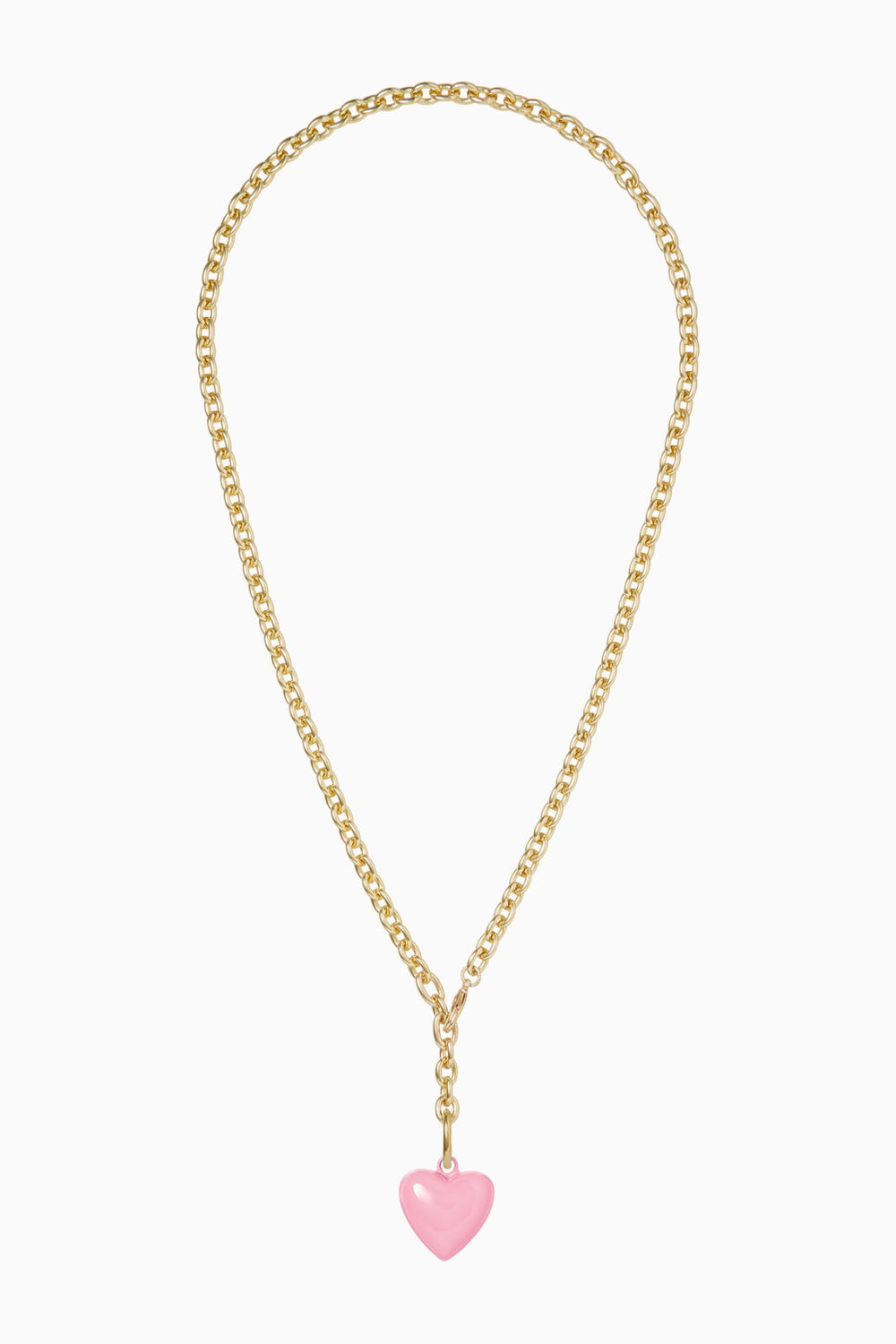 Roxanne Assoulin The Mini Puffy Heart Charm Necklace | Loveshackfancy online