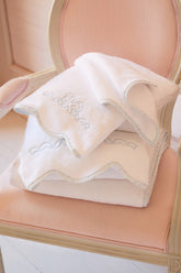 Bow-Embroidered Hand Towel | Loveshackfancy for sale
