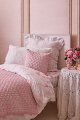 Embroidered Ruffle Euro Pillow | Loveshackfancy outlet