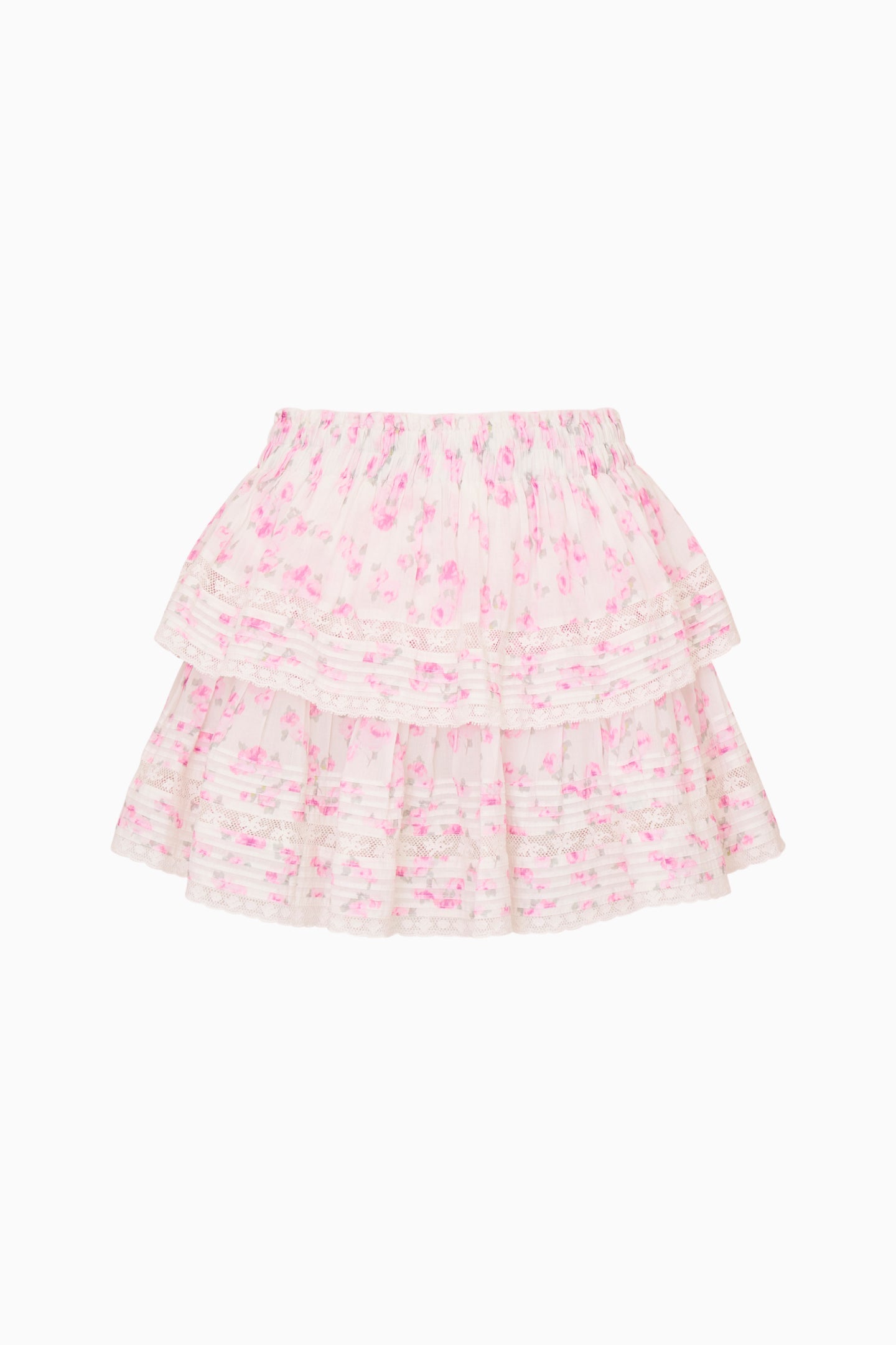 Blooming Floral Ruffle Mini Skirt | Loveshackfancy discount
