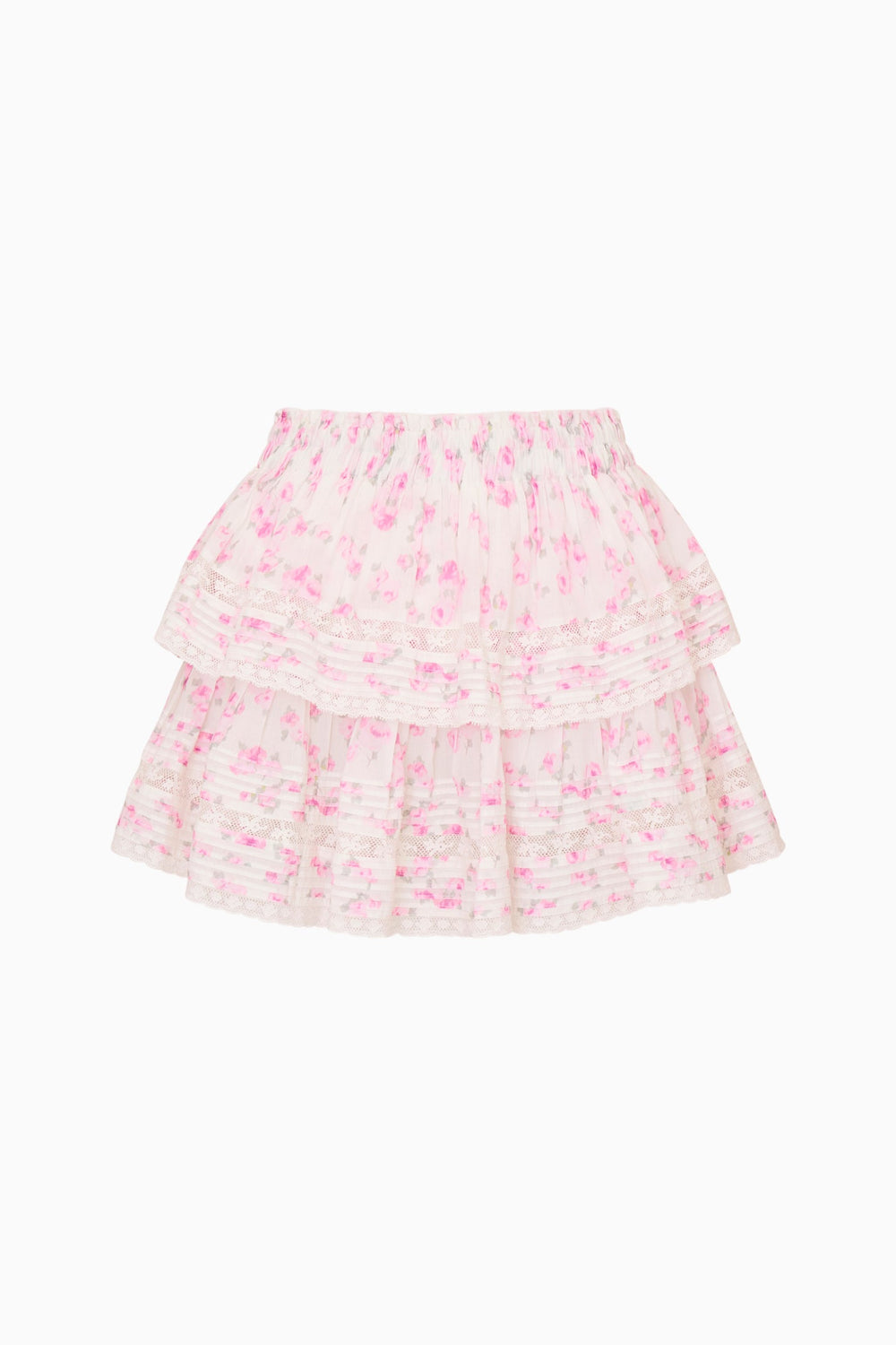 Blooming Floral Ruffle Mini Skirt | Loveshackfancy discount