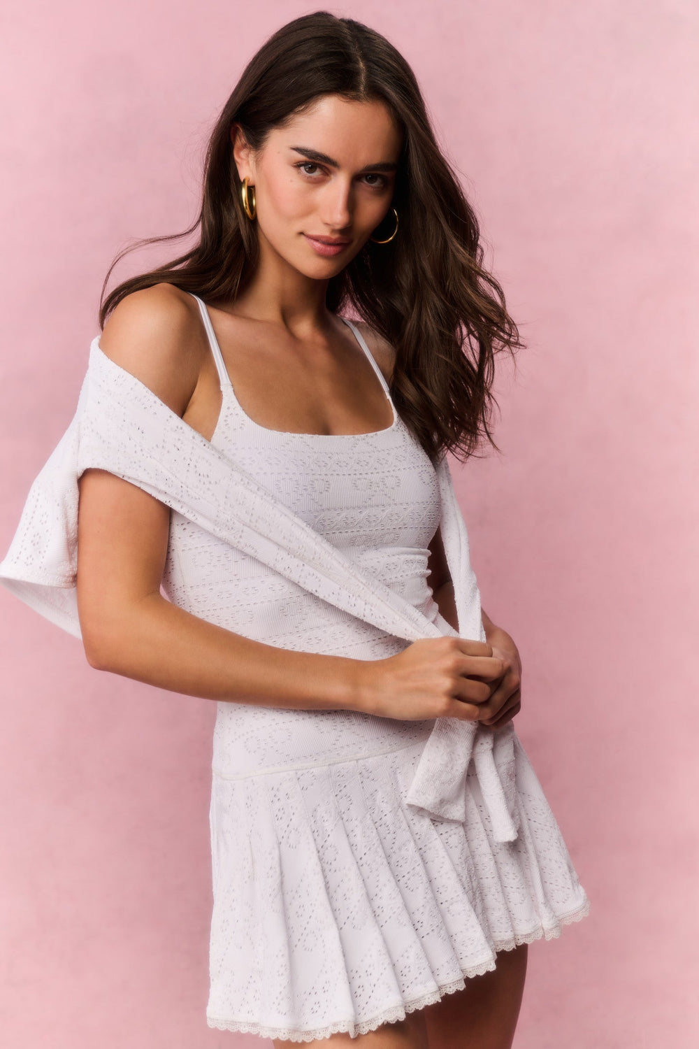 Leala Eyelet Active Dress | Loveshackfancy US