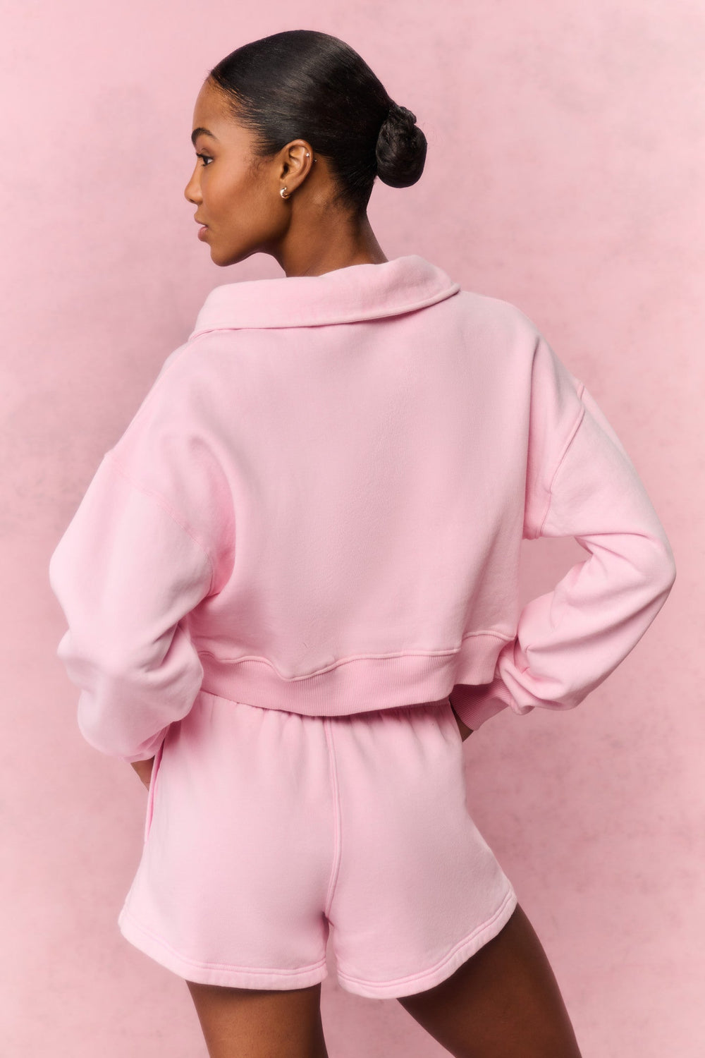 Menzelle Fleece Polo Sweatshirt | Loveshackfancy near me