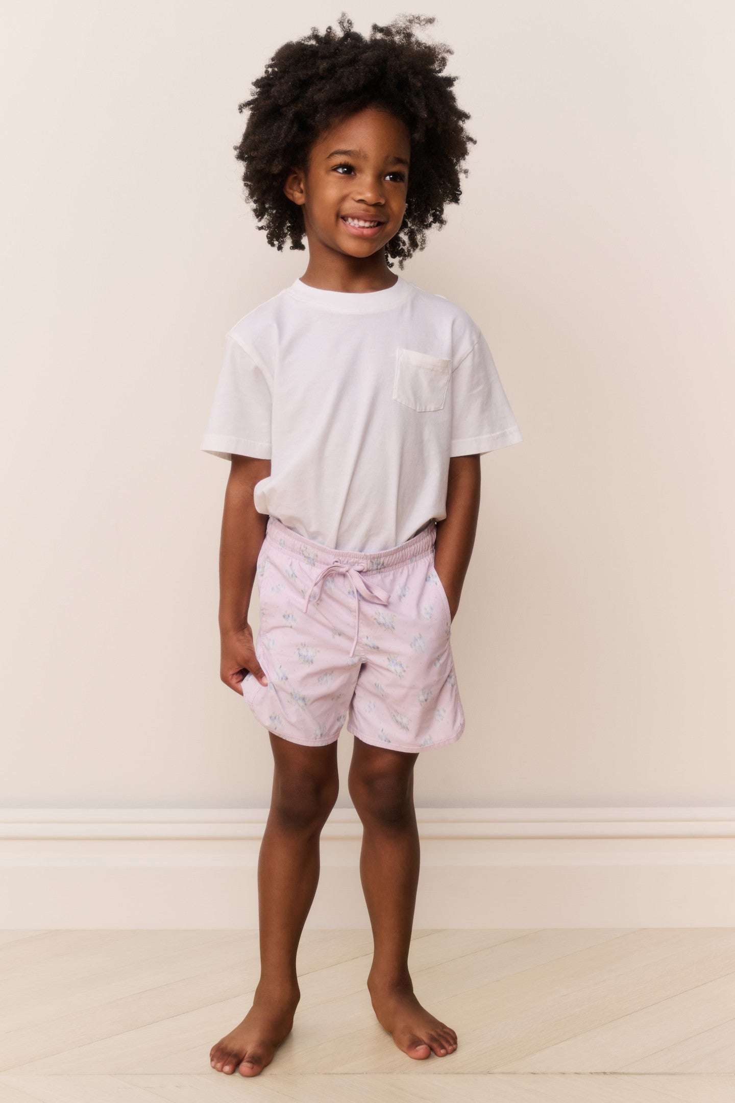 Boys Floral Swim Shorts | Loveshackfancy US