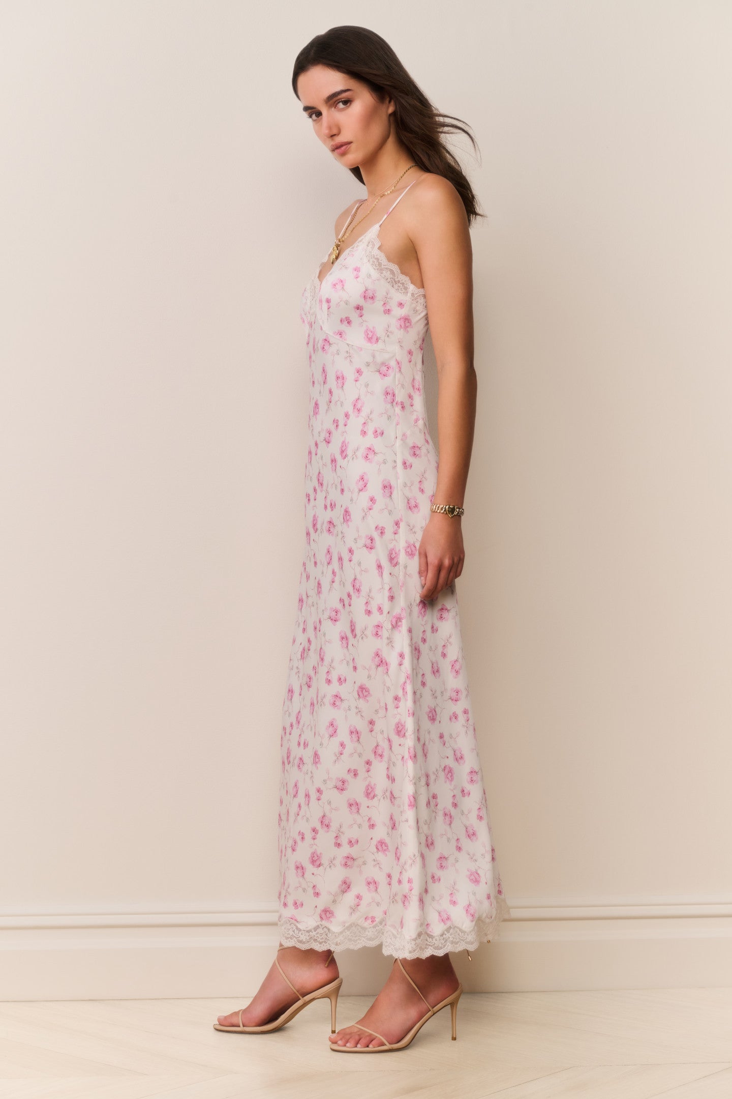 Manuela Heirloom Print Maxi Slip Dress | Loveshackfancy near me