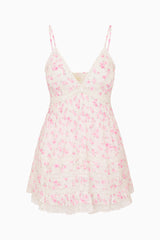 Alonna Blooming Floral Mini Dress | Loveshackfancy on sale