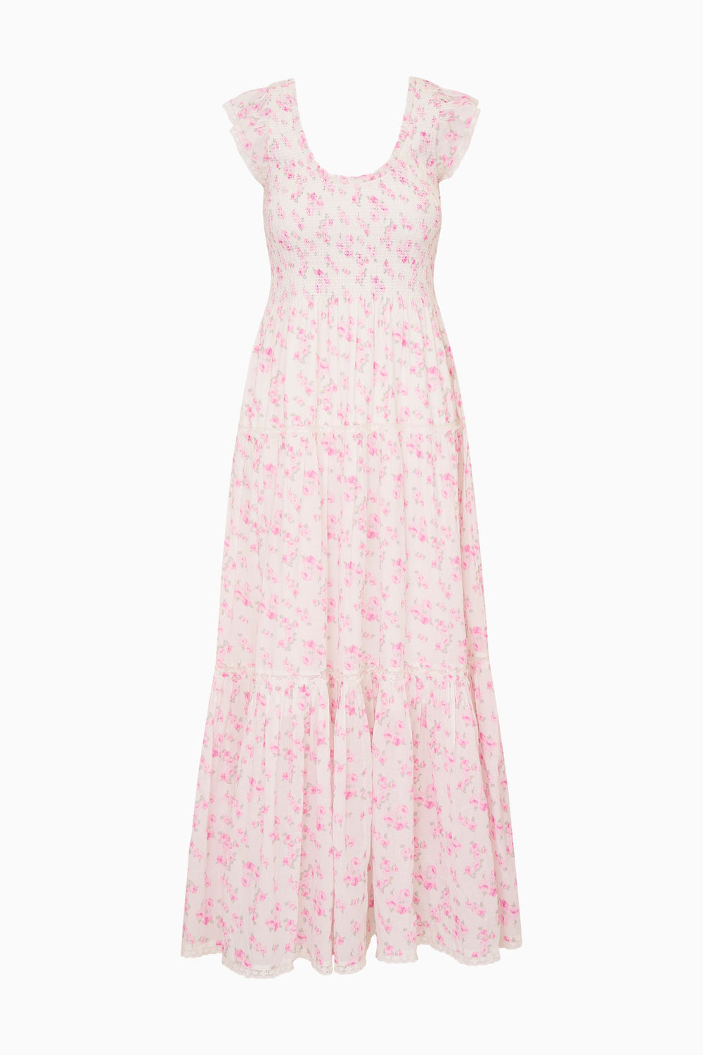 Chessie Blooming Floral Maxi Dress | Loveshackfancy US