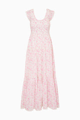 Chessie Blooming Floral Maxi Dress | Loveshackfancy US