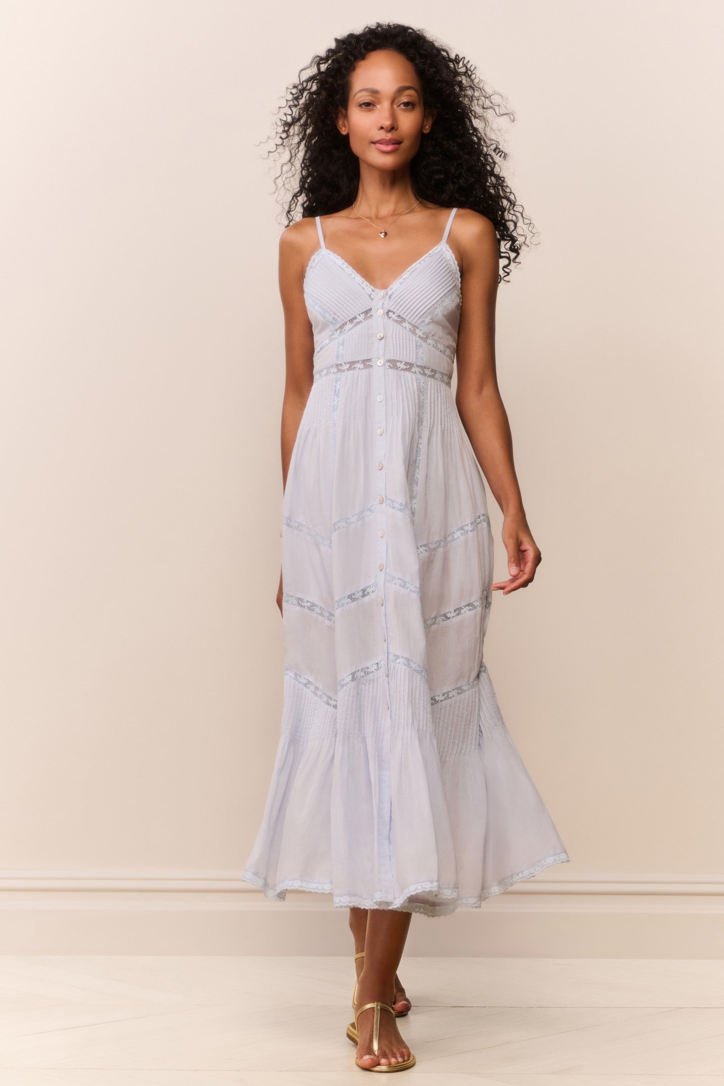 Esilda Heritage Cotton Midi Dress | Loveshackfancy near me