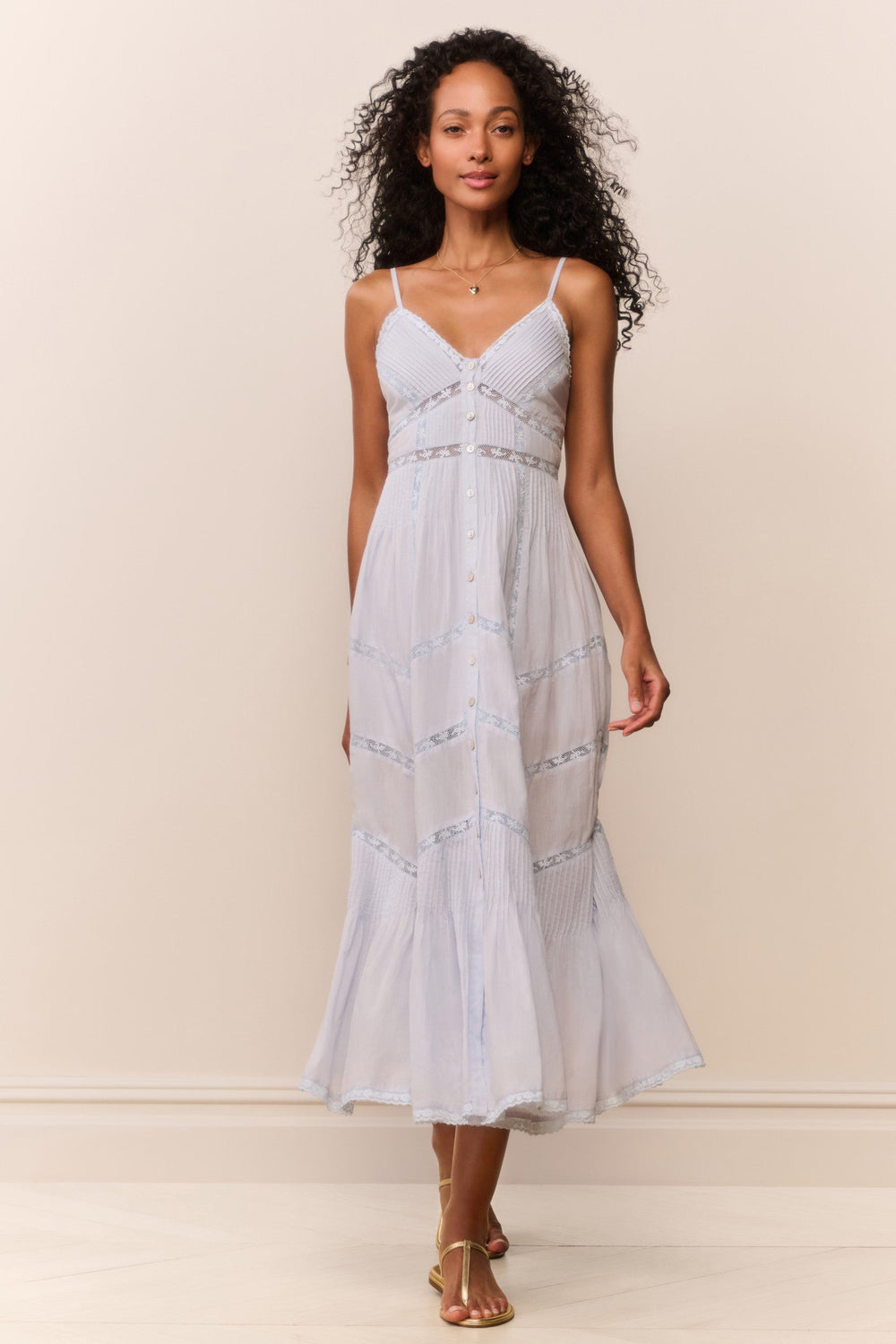 Esilda Heritage Cotton Midi Dress | Loveshackfancy near me