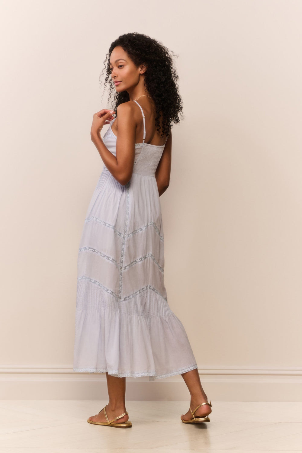 Esilda Heritage Cotton Midi Dress | Loveshackfancy near me